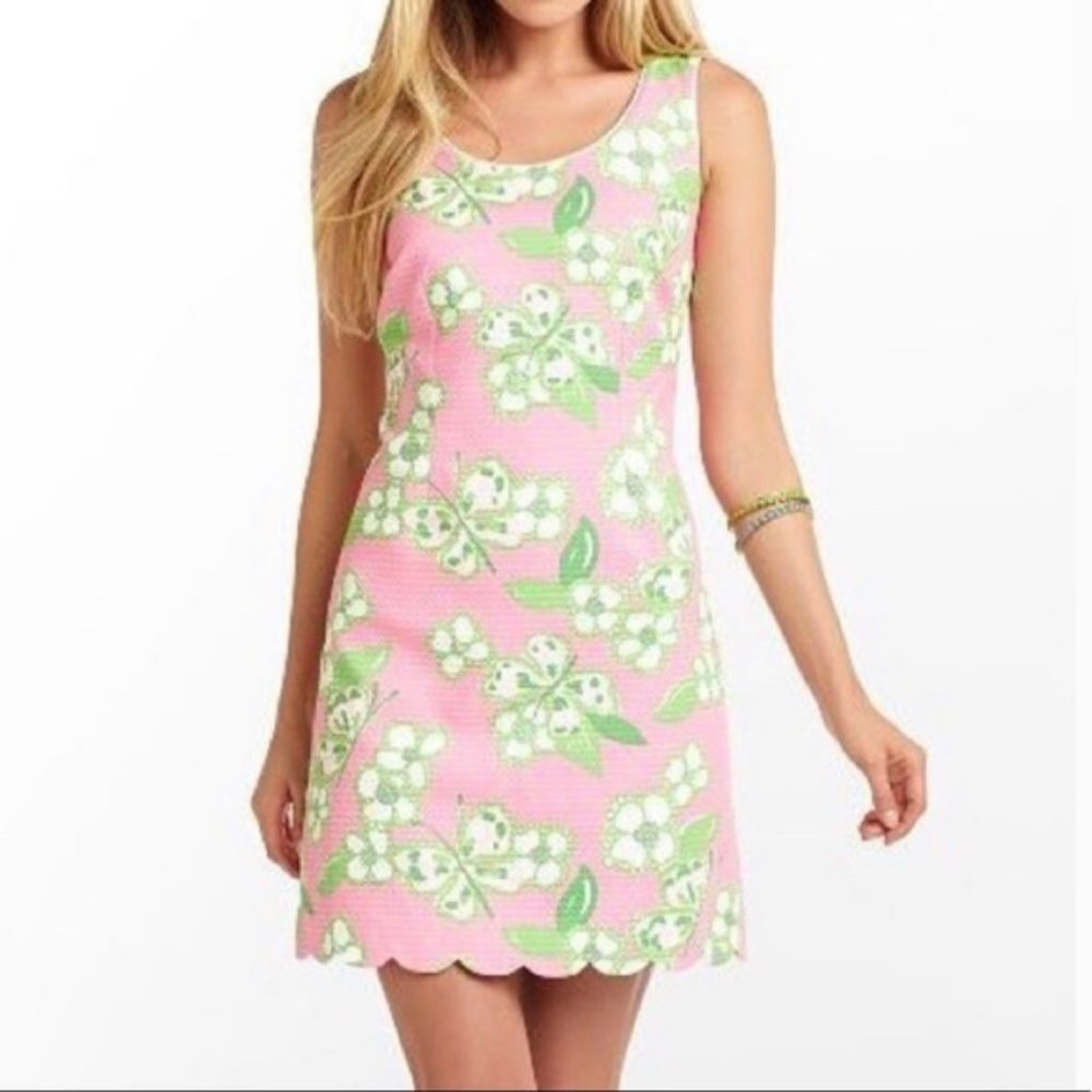 Lilly Pulitzer- Pretty Pink Tootie Butterfly Dress